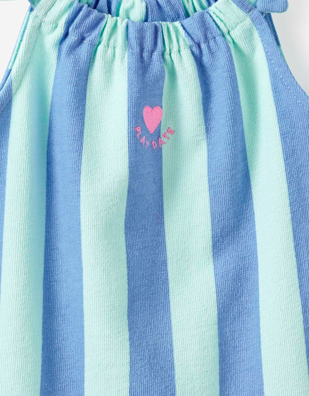 Cotton On Kids - Baby Textured Ruffle Playsuit