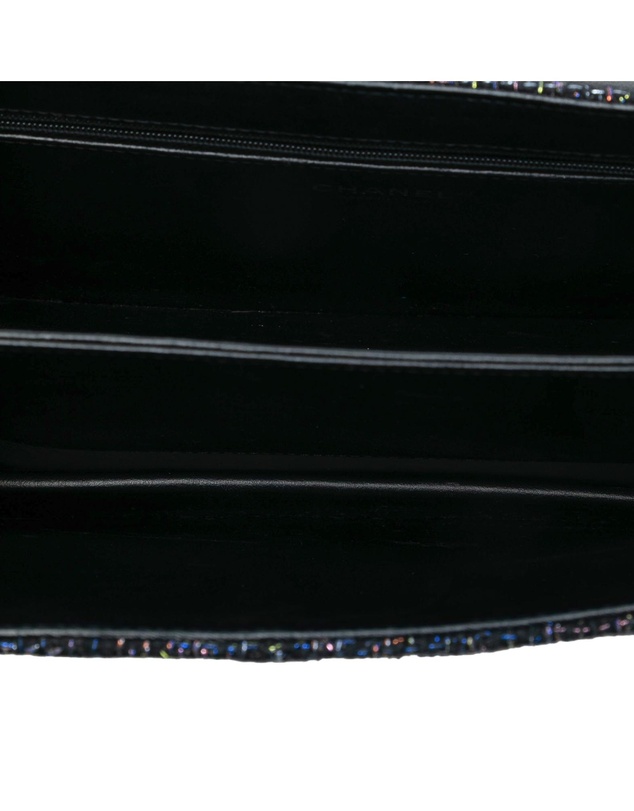 Pre-Loved by Azura Reborn - Pre-Loved Large Quilted Tweed Beauty Lock Flap