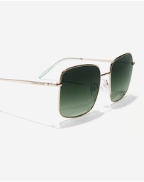 Hawkers Co - Hawkers - Royal flush - gold green forest  Sunglasses for Men and Women UV400
