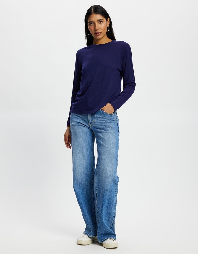 Mcintyre - All Day Long Sleeve Merino Tee