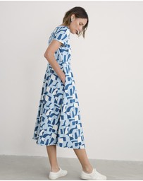 Seasalt - Seasalt Cornwall Blue S/S Veronica Dress