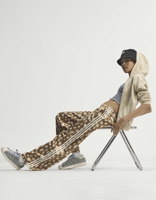adidas Originals - Animal Print Firebird Track Pants