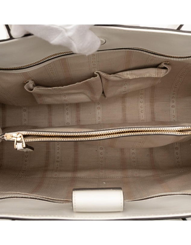 Pre-Loved by Azura Reborn - Pre-Loved Diamante Bright Leather Tote