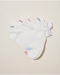 Cotton On Body - 5-Pack Body Ankle Sport Socks