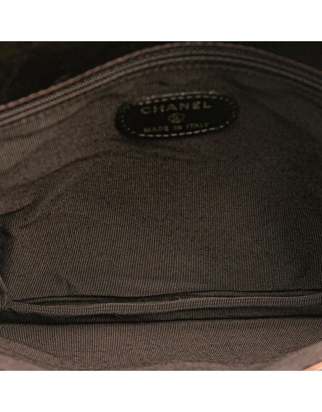 Pre-Loved by Azura Reborn - Pre-Loved chanel Leather Crossbody Bag with Flap Closure and Adjustable Strap