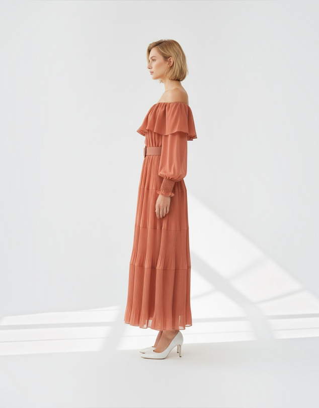 Mossée - Eliana Off Shoulder Dress