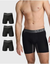 STEP ONE - Boxer Brief - Black Currants 3 Pack
