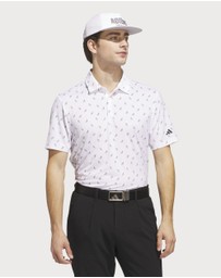 adidas Performance - Golf Ultimate365 Printed Mesh Polo Shirt Mens