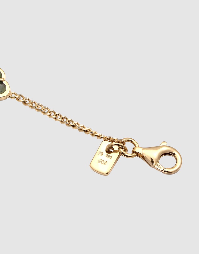 Kuzzoi - ICONIC EXCLUSIVE - Cloverleaf Bracelet in Gold-Plated 925 Sterling Silver