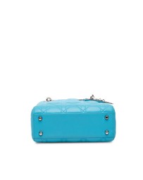 Pre-Loved by Azura Reborn - Pre-Loved Mini Lambskin Cannage Lady Dior