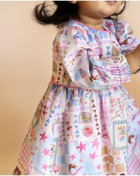 Fox & Finch - Winter Vacay Print Dress - Babies