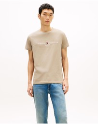 Tommy Hilfiger - Logo Embroidery Slim T-Shirt
