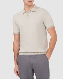 Van Heusen - Cotton Silk Knitted Polo