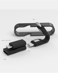 Vonmahlen - HIGH SIX - All In One Compact Keychain Universal Charging Cable