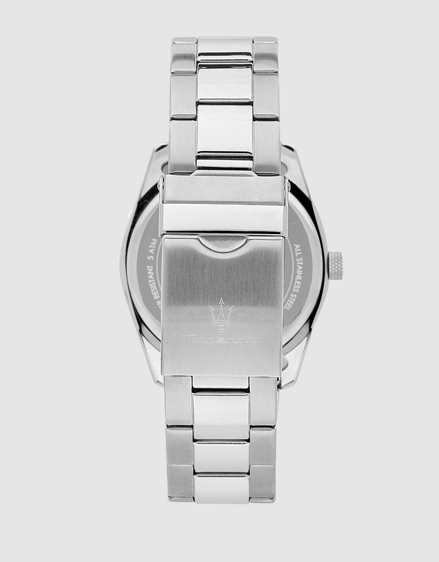 Maserati - Attrazione 43mm Silver Stainless Steel Watch