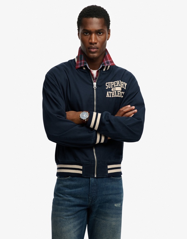 Superdry - Twill Varsity Bomber Jacket