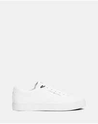 Tommy Hilfiger - TH Hi Vulcanised Core Low II Leather - Men's