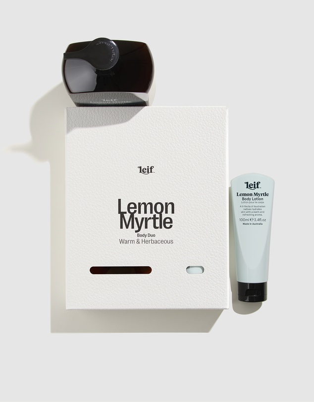 Leif Products - Lemon Myrtle Body Duo SML
