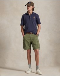 Polo Ralph Lauren - Custom Slim Polo Bear Mesh Polo Shirt