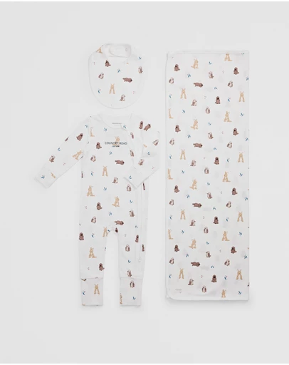 Country Road - Cotton Animal Gift Box