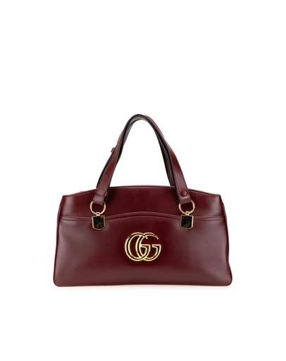 Pre-Loved by Azura Reborn - Pre-Loved gucci Elegant Leather Top Handle Bag Daily Use Handbag