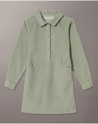 Calvin Klein Jeans - Girls Corduroy Long Sleeve Shirt Dress