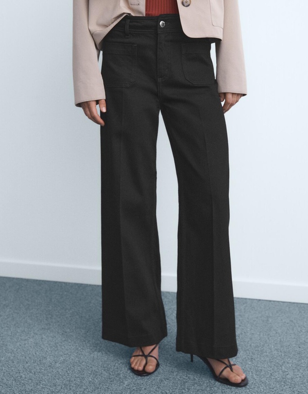 M.N.G - Wide Leg Jeans With Pockets