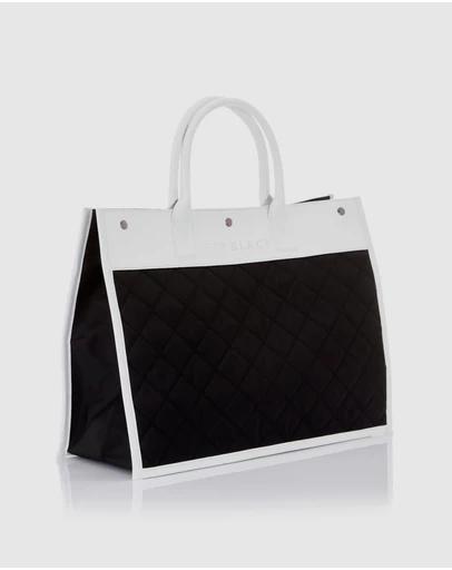 JETT BLACK - Brooklyn Large Book Tote Bag