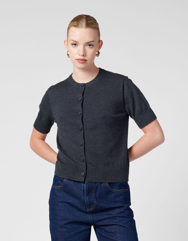 MVN - Short Sleeve Cardigan