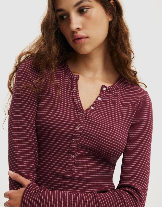 Cotton On - Blake Henley Long Sleeve Top