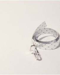 Maje - Acheckbeltmetal Belt