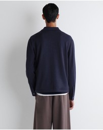 COS - Knitted Merino Wool Shirt