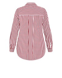 City Chic - Lilia Stripe Cotton Shirt