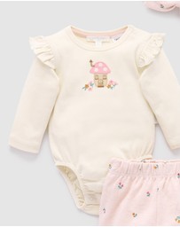 Purebaby - 3 Piece Gift Set -Kids-Babies