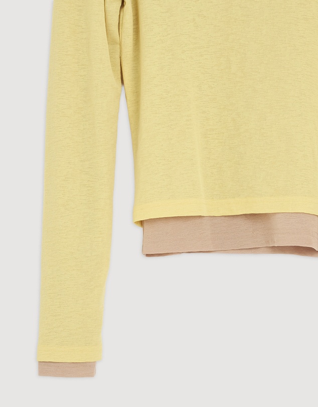 Revibe - Repaired ENA PELLY Blair Long Sleeve Top - AU 8
