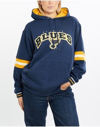 Vintage by The Real Deal - Pre Loved - Vintage NHL St. Louis Blues Hooded Sweatshirt