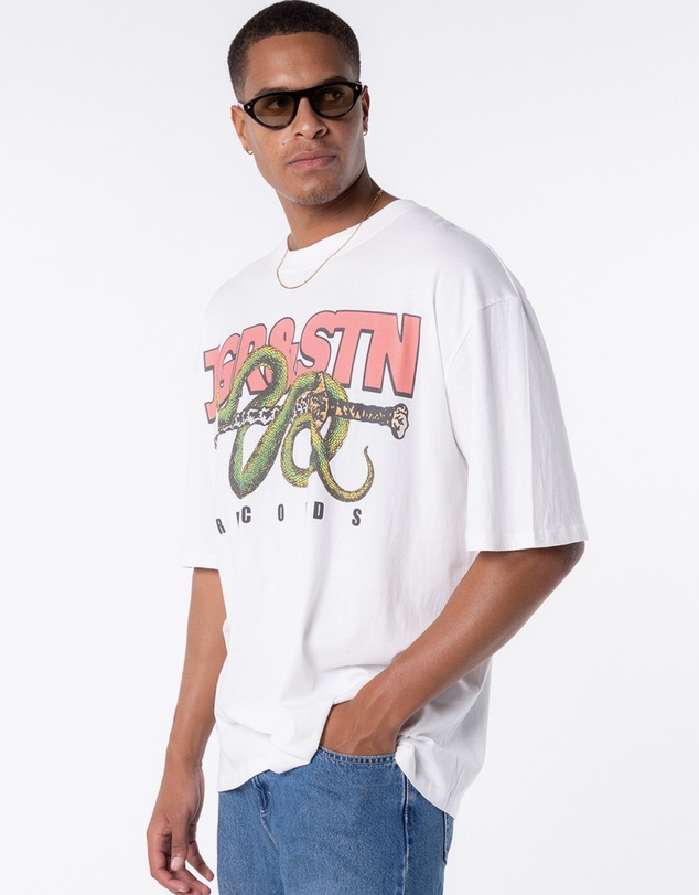JGR & STN - Records Oversized Tee