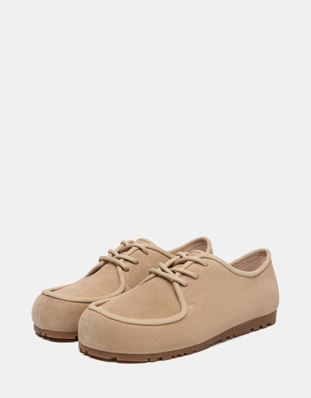 EVERAU - EverAU Ugg Brandon Cow Suede Upper Loafer Oxfords Flats