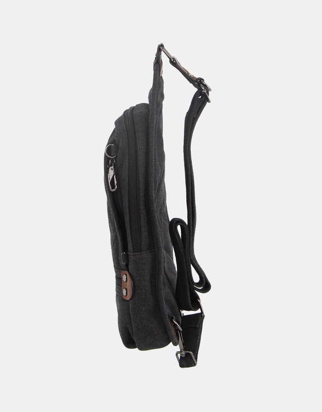 Pierre Cardin - Pierre Cardin Canvas Cross Body Sling Bag