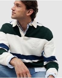 Tommy Hilfiger - Stripe Relaxed Rugby Shirt