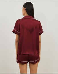 Atmos&Here - Lilah Short Satin Pyjama Set