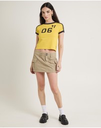 Insight - Creed Cargo Mini Skirt