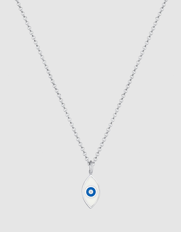 Elli Jewelry - Evil Eye Pendant Necklace in 925 Silver