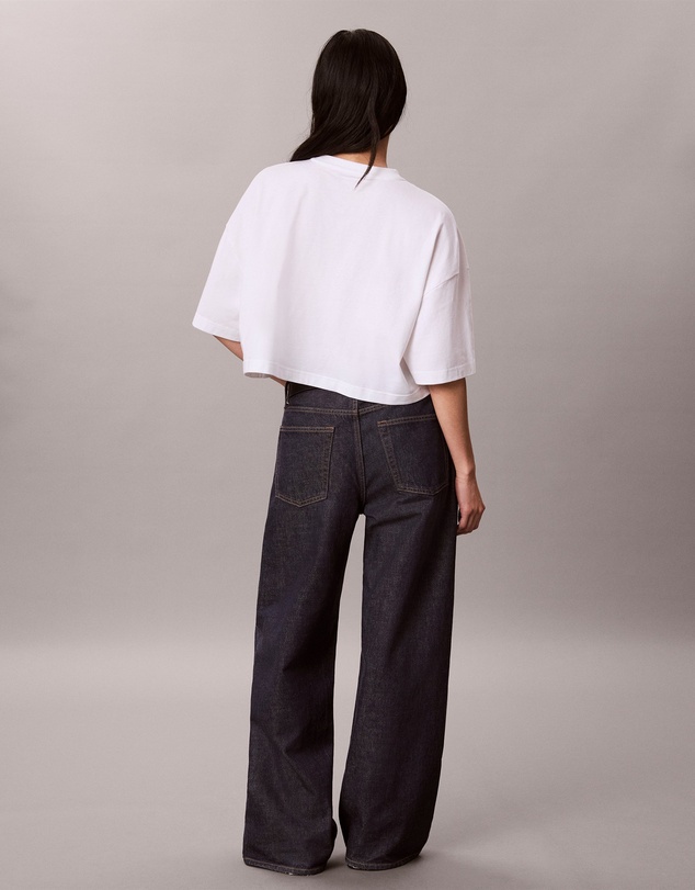Calvin Klein Jeans - Denim Monologo Boxy T-Shirt