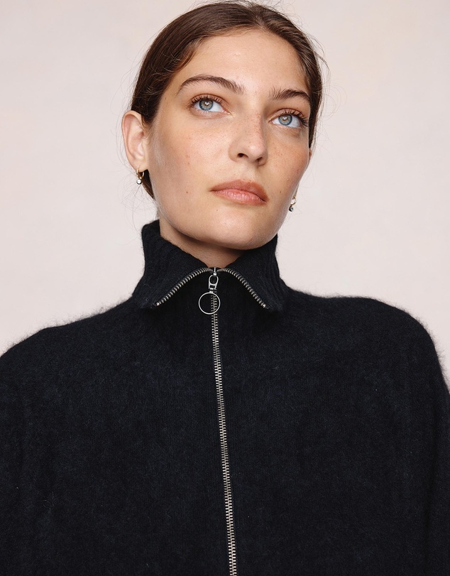 Marle - Oscar Wool-Cashmere Zip Up Cardigan