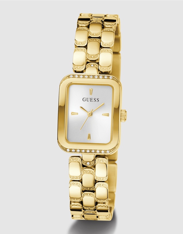 GUESS - Guess Ladies Gold Tone 22mm Analogue Watch