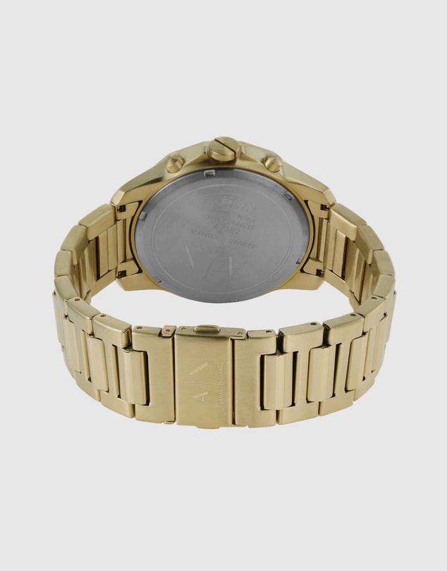 Armani Exchange - Gold Tone Chronograph Watch