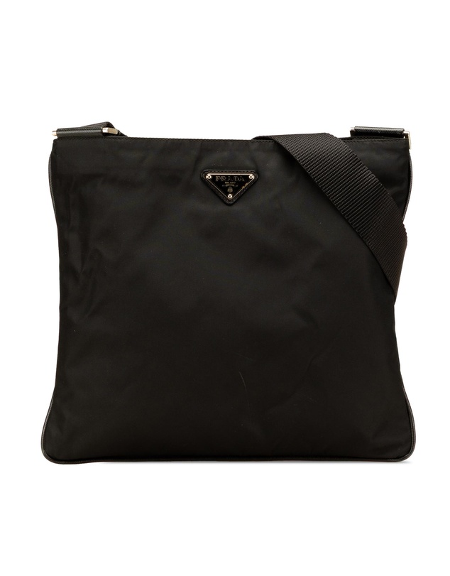 Prada - Pre-Loved Tessuto Zip Top Crossbody