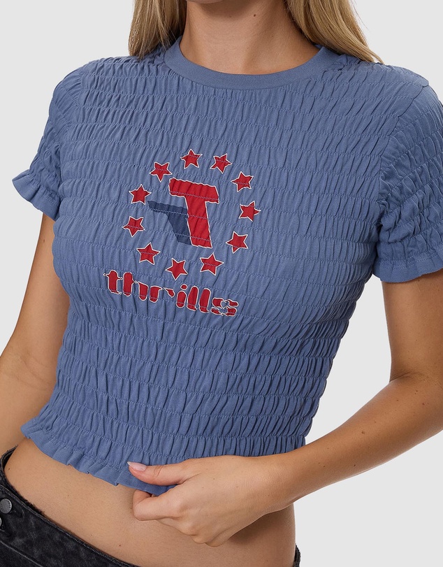 Thrills - Against All Odds Shirred Tee