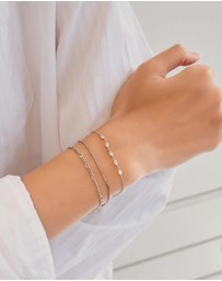 Ania Haie - Silver Quintet Marquise Bracelet